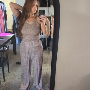 Lauren Ralph Lauren Brown Patterned Garment